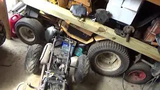 50 долларов за квадроцикл Jonway 110cc, вскрытие и чистка герметичного карбюратора,