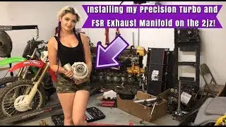 Installing my Precision Turbocharger on the 2JZ!