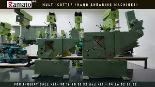 ⚡ Multi Cutter Hand Shearing Machine | Angle Sheet Flat Bar Cutting Machine | Rajlaxmi Machine Tools