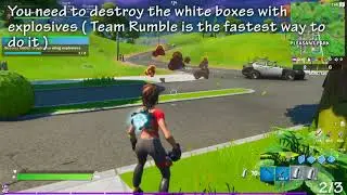 Destroy GHOST Dropboxes Using Explosives Locations Guide - Fortnite Challenges