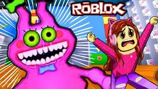 A BONECA ASSUSTADORA quer nos PEGAR, e nos TRANSFORMAR em BONECAS!(Roblox Miss Happi's Toyshop!Obby)