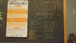Heeling Sole's new barefoot massage rooms!