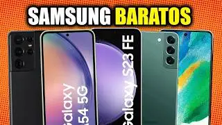 Los 5 MEJORES celulares SAMSUNG Gama Media BARATOS en 2025