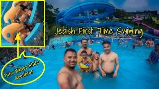 Swiming at Whoopee Land | Jebish first Swiming | #bsmvlogs