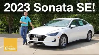 Hyundai Sonata SE 2023 года | Выгодный среднеразмерный автомобиль с ограниченным бюджетом?