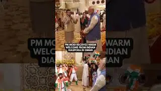PM Modi receives warm welcome from Indian community in Oman