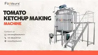 Tomato Ketchup Making Machine For inquiries, call +91-8826313121