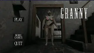 Primeira vez jogando - Granny 👵🏻👻 Tentando escapar da v&oacute; do chupa cabra 🐐👻 #3
