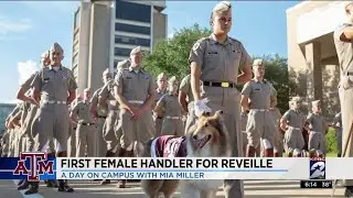 First female handler for Reveille