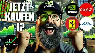 🕵🏼 NVIDIA &ndash; COCA-COLA &ndash; FERRARI &ndash; Linde 🔎 Jetzt kaufen⁉️ Aktien Analyse - Prognose