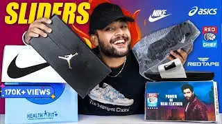 5 Best Nike SLIDERS/FLIP FLOP for Men 🔥 Amazon Slider Haul Review2023 | Red Tape, Asics | ONE CHANCE
