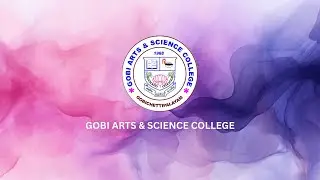 GOBI ARTS & SCIENCE COLLEGE PG RESEARCH DEPARTMENT OF COMMERCE (AIDED)