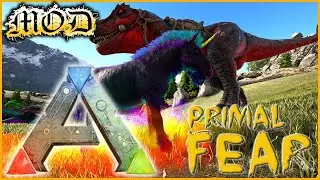 Playing😱#ARKSurvivalEvolved🤩#RagnarokMap #PrimalFearMod#pc#Online#TamingDinosaurs#shortsfeed #shorts