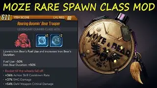 BL3 - Roaring Boomin Bear Trooper - S.M.G Dmg + Weapon Damge + Action Skill Cooldown