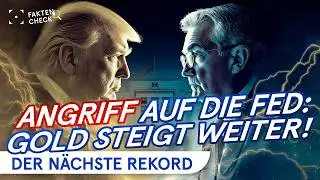 Gold durchbricht die 4.600 USD! Trump greift die Fed an #gold #trump