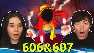 LUFFY VS CAESAR CLOWN 👒 One Piece Ep 606 & 607 REACTION & REVIEW