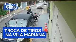 Policial reage a assalto e troca tiros com criminosos na Vila Mariana