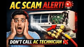 How AC *Technicians* SCAM You! |AC Service Scam Exposed 😱 Technician Aapko Kaise Lootta Hai