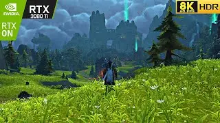 (RTX 3080 Ti) WORLD OF WARCRAFT (2022) | Трассировка лучей, ультравысокая графика, геймплей [8K 4...