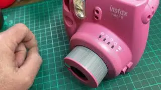 Instax mini 8 i 9 - zablokowany 4 mrugające diody LED