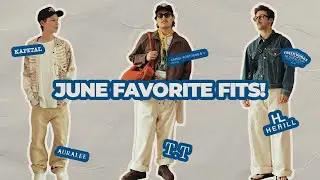 June Favorite Fits! | Japanese Denim, Kapital Bags, & A New Contender!