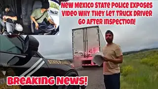 New Mexico State Police Exposes Why They Let Truck Driver Go Without English Proficiency Test! 