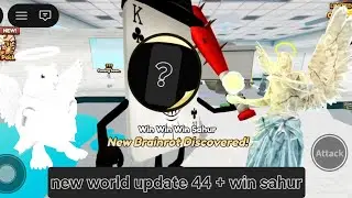 NEW WORLD REVEALED! Brainrot Evolution Update 44 Sneak Peek & Win Sahur Secret!