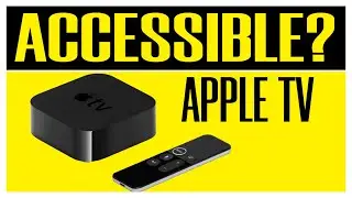 Доступность Apple TV для слепых и слабовидящих