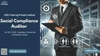 Become a Certified Social Compliance Auditor | Online Training by CDG Training