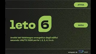 LETO 6 vs LETO 5 - Associazione elementi impianto zone termiche