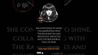 RONNIE SPECTOR AUG10 I 🥳🎉#TheRonettes 🎶✨#Rock&RollHallofFame 👍#Bemybaby