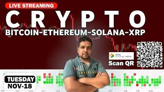 🚀Live Crypto Trading on Delta Exchange India || 18 NOV