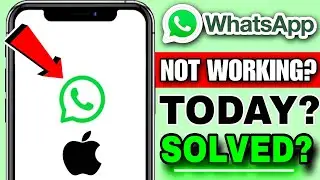 Whatsapp Not Working In Iphone | Whatsapp Not Open Problem | Whatsapp Server Down Today