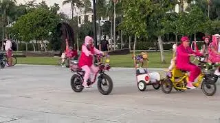 Key West Pink moon sunset bike ride!