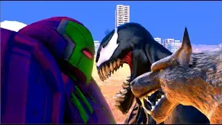 Colossus & Werewolf vs Venom - EPIC Fight