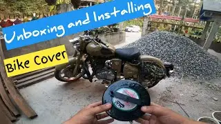 Unboxing Installing Bike Blazer(Cover)Amazon/Rain Dust Cover/Protect your Bike from Rain And Dust