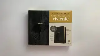 Biblia Compacta NTV, Letra Gigante Con Filament Negro cruz Dorada - Nueva Traducción Viviente