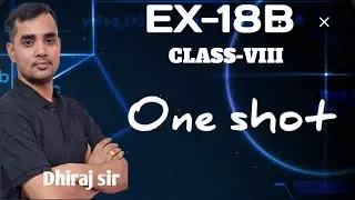 Rs aggarwal solutions of Ex-18B class viii by samadhan education