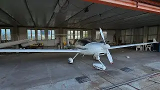 First Flight on the Diamond Dimona HK36