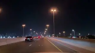 4k 60fps Night Driving Jumeirah Golf Estate To Barsha Height 🇦🇪 Road Trip 27 August 2025