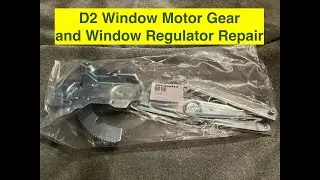 Land Rover Discovery 2 window motor gear repair and window regulator repair
