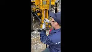 &zwnj;Core Drilling Rig (Mengyin Mountain Area) Onsite Operation Process&zwnj;