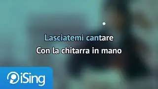 Toto Cutugno - L'Italiano (karaoke iSing)