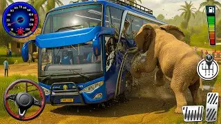 Heavy Bus Driving 2026 | Offroad Hills Adventure #androidxim