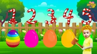 Surprise Eggs Kids Songs | Tinga Toons- Hindi Rhymes | Nursery Rhymes