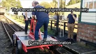 Derwent Valley Light Railway Pump Cart Restoration Part 1