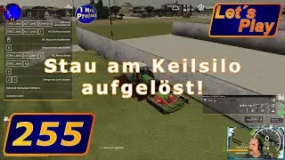 Cornbelt 16fach Let&acute;s Play LS19 Folge 255 Stau am Keilsilo aufgel&ouml;st!