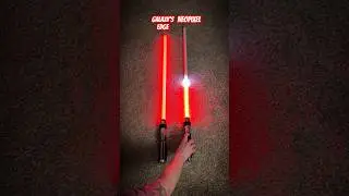 Comparing New Disney Vader Lightsaber to Neopixel