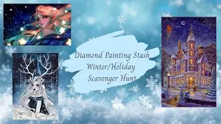 Diamond Painting Winter/Holiday Scavenger Hunt
