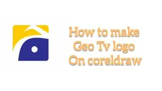 How to make geo tv logo in coreldraw | recreating Geo TV logo | remake geo tv logo | GRAPHICsense